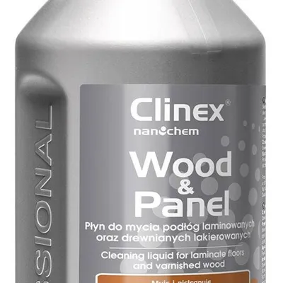 Płyn do mycia drewnianych podłóg i paneli, skoncentrowany CLINEX wood&panel 1l