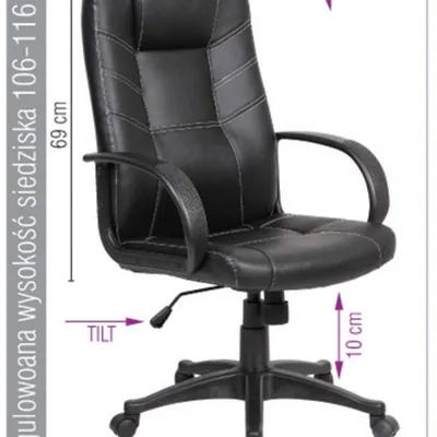 Fotel biurowy OFFICE PRODUCTS corsica czarny