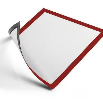Ramka magnetyczna a4 DURABLE duraframe magnetic 486903 czerwona na powierzchnie metalowe 5szt