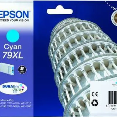 Tusz oryginalny EPSON t7902/79xl c13t79024010 cyan 17,1 ml