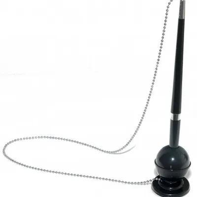 Długopis OFFICE PRODUCTS na łańcuszku stojący niebieski 0.7mm