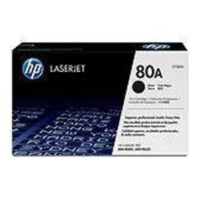 Toner oryginalny HP80a cf280a czarny 2700 stron