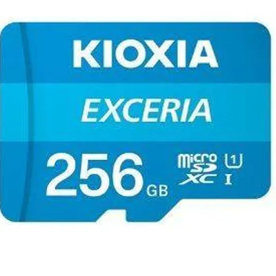 Kioxia pamięć microsd 256gb m203 uhsi u1 adapter exceria