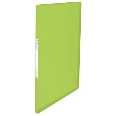 Album ofertowy miękki a4 ESSELTE vivida 623994 zielony pp 0.36 mm 20 koszulek