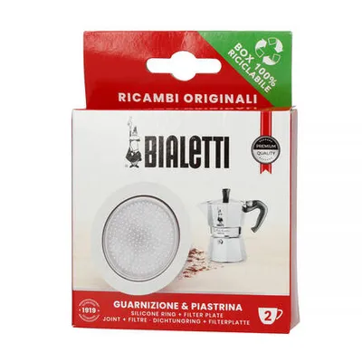 Bialetti - uszczelka + sitko do kawiarek Bialetti moka induction 2tz
