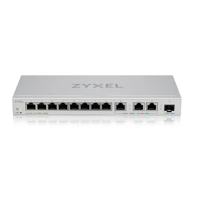 Zyxel przełącznik zarządzalny xgs1250-12, 12-port gigabit webmanaged switch with 8 port 1g + 3-port multigig 1/2.5/5/10g + 1-port sfp+ xgs1250-1