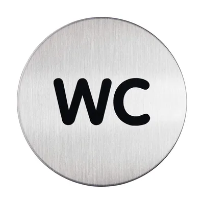 Piktogram wc 83 mm DURABLE picto 490723