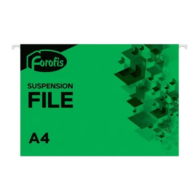 Teczka zawieszana a4 FOROFIS 91613 zielona karton 200g/m2