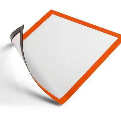 Ramka magnetyczna a4 DURABLE duraframe magnetic 486909 pomarańczowa na powierzchnie metalowe 5szt