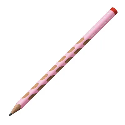 Ołówek dla praworęcznych STABILO easygraph 322/16-hb różowy pastelowy hb