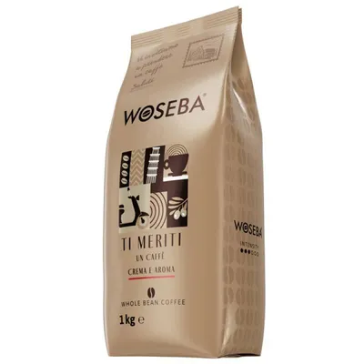 Kawa ziarnista WOSEBA ti meriti crema e aroma 1kg