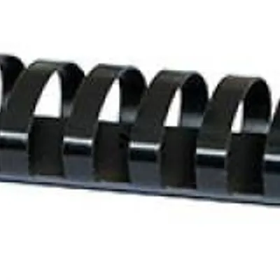 Grzbiet plastikowy 45mm (440 kartek) OFFICE PRODUCTS czarny 50 szt.