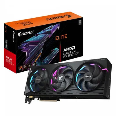 Gigabyte karta graficzna radeon rx 9070 xt aorus elite 16gb gddr6 256bit dp/hdmi