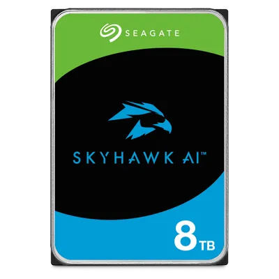 Seagate dysk hdd skyhawkai 8tb 3,5cala 256mb st8000ve001