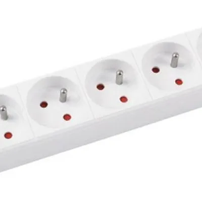 Przedłużacz 6 gniazd z uziemieniem i wyłącznikiem OFFICE PRODUCTS 1,5m