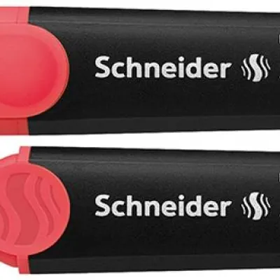 Zakreślacz SCHNEIDER job czerwony 1-5mm