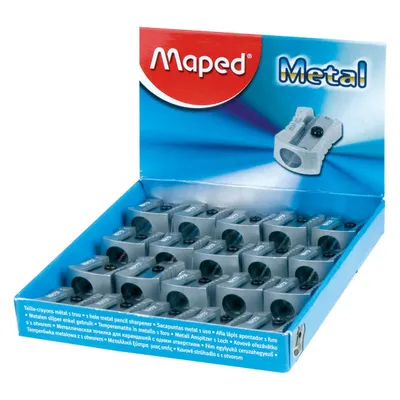 Temperówka metalowa MAPED classic 1 otwór