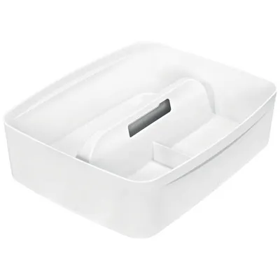 Organizer 307x375x101mm LEITZ mybox z uchwytem z uchwytem 53220001 biały