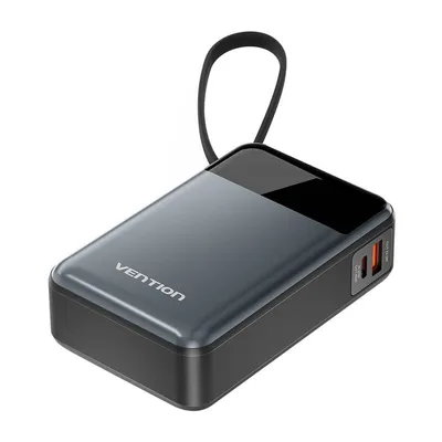 Powerbank Vention usb-c 20000mah 65w fhyb0 (czarny)
