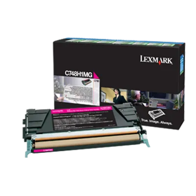 Toner oryginalny LEXMARK c748h1mg magenta 10000 stron