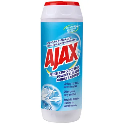 Proszek do czyszczenia ajax 450g podwójne wybielanie