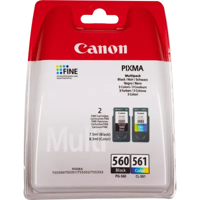 Canon oryginalny ink / tusz pg560/cl561 multipack, black/color, 3713c006, CANON 2-pack pixma ts5350