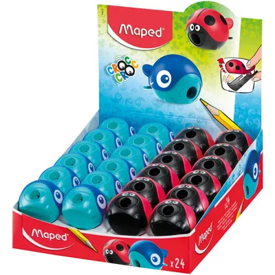 Temperówka MAPED croc croc easy 1 otwór mix kolorów