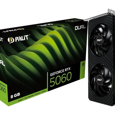 Palit karta graficzna gefroce rtx 5060 dual 8gb gddr7 128bit 3dp/hdmi