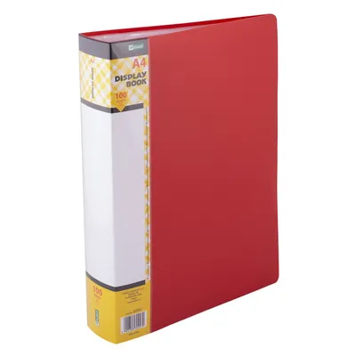 Album ofertowy a4 D.RECT czerwony 100 koszulek