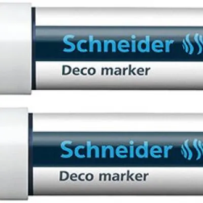 Marker kredowy SCHNEIDER maxx 260 deco biały 5-15mm