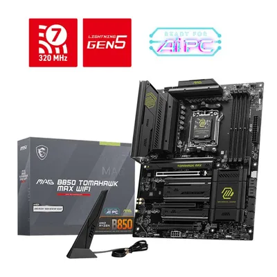 Msi płyta główna mag b850 tomahawk max wifi am5 4ddr5 atx