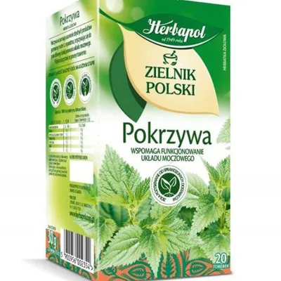 Herbata pokrzywa HERBAPOL zielnik polski 20 torebek