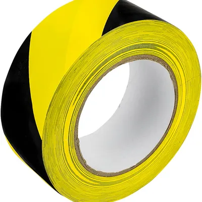 Taśma ostrzegawcza 48mmx50m Grand 130-1960 czarno-żółta