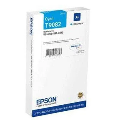 Tusz oryginalny EPSON t9082 c13t908240 cyan 39 ml