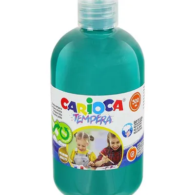 Farba tempera Carioca 40427/15 170-2719 500ml zielony morski