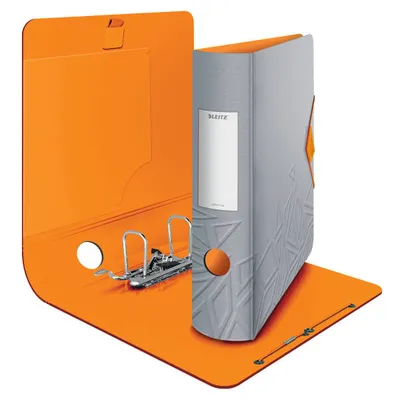 Segregator a4 LEITZ 180° active urban chic 82 mm 11160088 szary ciemny