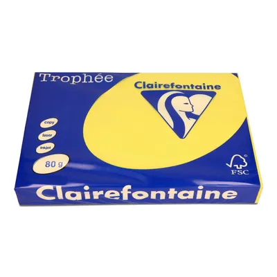 Papier ksero kolor a3 TROPHEE xca31887 słoneczny 80g 500 ark