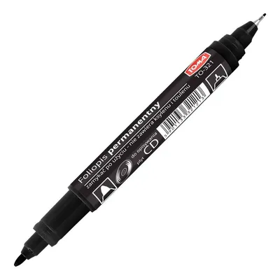 Marker cd/dvd TOMA to-321 czarny