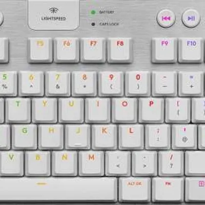 Klawiatura bezprzewodowa mechaniczna LOGITECH g915 920-009664 biała