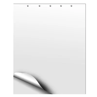 Blok do flipchartów 65x100cm D.RECT gładki 50ark