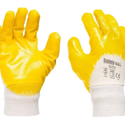 Rękawice ochronne powlekane nitrylem SAFETY FIRST safety citrinex 10 xl 2szt