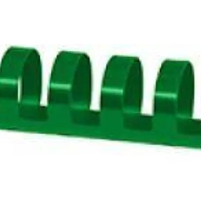 Grzbiet plastikowy 22mm (210 kartek) OFFICE PRODUCTS zielony 50 szt.