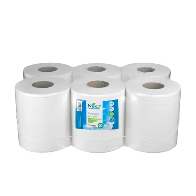 Ręcznik papierowy autocut celuloza emerson NEXXT premium nht21 biały 882 listki 300m 6szt.