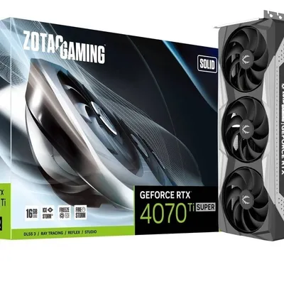 Zotac karta graficzna gefroce rtx 4070 ti super solid 16gb gddr6x 256bit