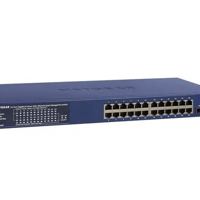 Netgear przełącznik smart gs724tp switch smart 24xge poe 2xsfp