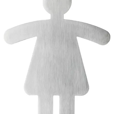 Piktogram wc dla pań symbol 90x120 mm DURABLE picto 495023