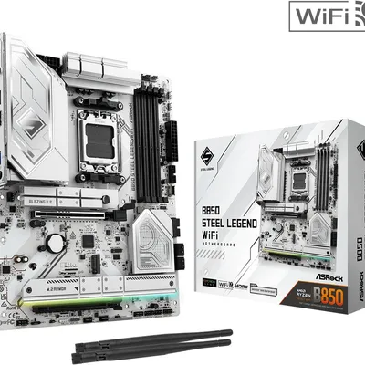 Asrock płyta główna b850 steel legend wifi am5 4ddr5 atx