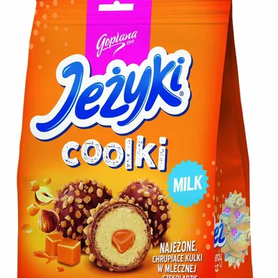 Ciastka jeżyki coolki milk GOPLANA 140g