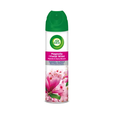 Odświeżacz powietrza air wick aeromist magnolia i kwiat wiśni 300ml