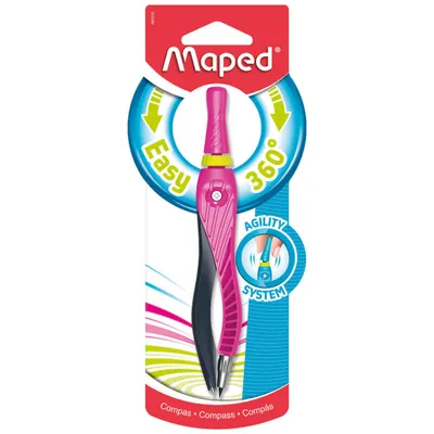 Cyrkiel MAPED kid’z 360 na grafity blister